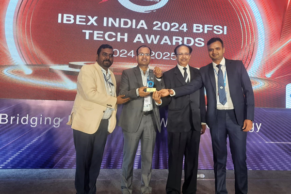 IBEX Award for Best Use in Technology under PSU Category 2023