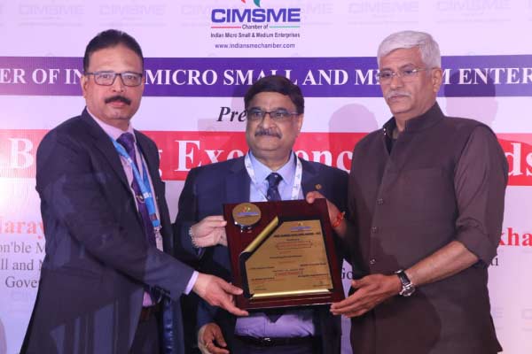 Bank of Maharashtra bagged the Winner position under 'Promoting Social Schemes' category by Chamber of Indian Micro Small & Medium Enterprises