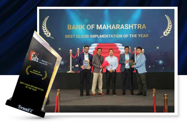 Bank of Maharashtra has been honored with Best Cloud Implementation of the Year at India Banking Summit & Awards 2023